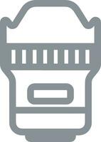 camera photography icon symbol image vector. Illustration of multimedia photographic lens grapich design images vector