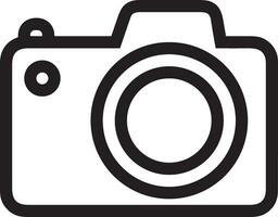 camera photography icon symbol image vector. Illustration of multimedia photographic lens grapich design images vector