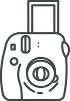 camera photography icon symbol image vector. Illustration of multimedia photographic lens grapich design images vector