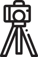 camera photography icon symbol image vector. Illustration of multimedia photographic lens grapich design images vector