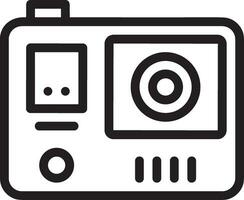 camera photography icon symbol image vector. Illustration of multimedia photographic lens grapich design images vector