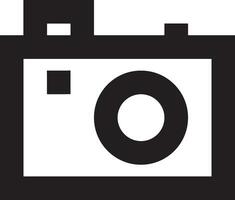 camera photography icon symbol image vector. Illustration of multimedia photographic lens grapich design images vector