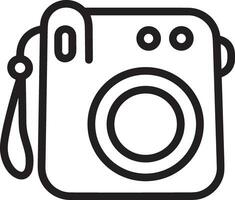 camera photography icon symbol image vector. Illustration of multimedia photographic lens grapich design images vector