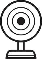 camera photography icon symbol image vector. Illustration of multimedia photographic lens grapich design images vector