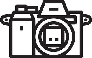 camera photography icon symbol image vector. Illustration of multimedia photographic lens grapich design images vector