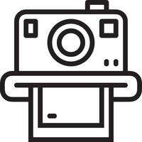 camera photography icon symbol image vector. Illustration of multimedia photographic lens grapich design images vector