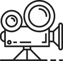 camera photography icon symbol image vector. Illustration of multimedia photographic lens grapich design images vector