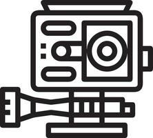 camera photography icon symbol image vector. Illustration of multimedia photographic lens grapich design images vector