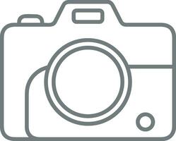 camera photography icon symbol image vector. Illustration of multimedia photographic lens grapich design images vector