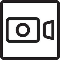 camera photography icon symbol image vector. Illustration of multimedia photographic lens grapich design images vector