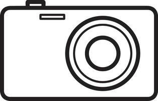 camera photography icon symbol image vector. Illustration of multimedia photographic lens grapich design images vector