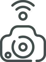 camera photography icon symbol image vector. Illustration of multimedia photographic lens grapich design images vector
