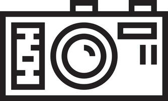 camera photography icon symbol image vector. Illustration of multimedia photographic lens grapich design images vector