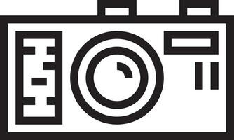 camera photography icon symbol image vector. Illustration of multimedia photographic lens grapich design images vector