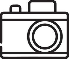 camera photography icon symbol image vector. Illustration of multimedia photographic lens grapich design images vector