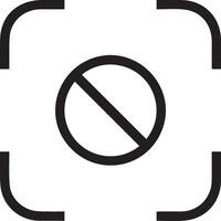 camera photography icon symbol image vector. Illustration of multimedia photographic lens grapich design images vector