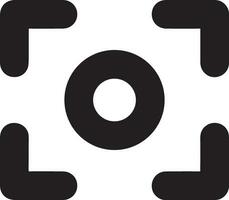camera photography icon symbol image vector. Illustration of multimedia photographic lens grapich design images vector