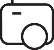 camera photography icon symbol image vector. Illustration of multimedia photographic lens grapich design images vector