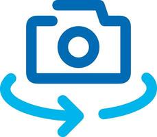 camera photography icon symbol image vector. Illustration of multimedia photographic lens grapich design images vector