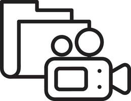 camera photography icon symbol image vector. Illustration of multimedia photographic lens grapich design images vector