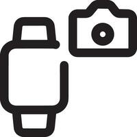 camera photography icon symbol vector image. Illustration of multimedia photographic lens graphic design image