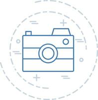 camera photography icon symbol vector image. Illustration of multimedia photographic lens graphic design image