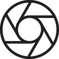 camera photography icon symbol vector image. Illustration of multimedia photographic lens graphic design image