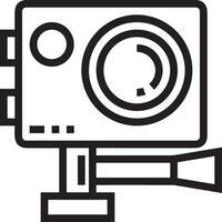 camera photography icon symbol vector image. Illustration of multimedia photographic lens graphic design image