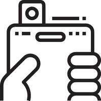 camera photography icon symbol vector image. Illustration of multimedia photographic lens graphic design image