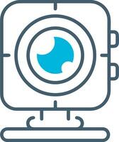 camera photography icon symbol vector image. Illustration of multimedia photographic lens graphic design image