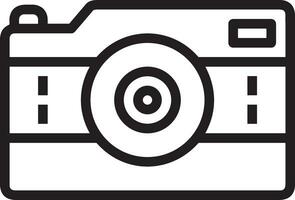 camera photography icon symbol vector image. Illustration of multimedia photographic lens graphic design image