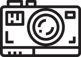 camera photography icon symbol vector image. Illustration of multimedia photographic lens graphic design image