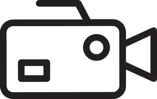camera photography icon symbol vector image. Illustration of multimedia photographic lens graphic design image