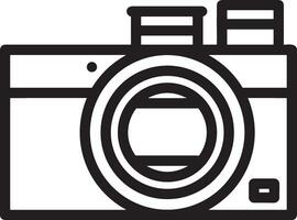 camera photography icon symbol vector image. Illustration of multimedia photographic lens graphic design image