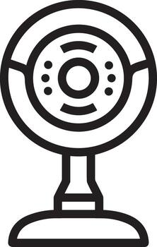 camera photography icon symbol vector image. Illustration of multimedia photographic lens graphic design image