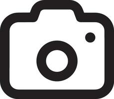 camera photography icon symbol vector image. Illustration of multimedia photographic lens graphic design image