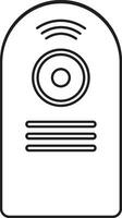 camera photography icon symbol vector image. Illustration of multimedia photographic lens graphic design image