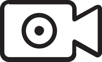 camera photography icon symbol vector image. Illustration of multimedia photographic lens graphic design image