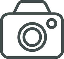 cámara fotografía icono símbolo imagen vector. ilustración de multimedia fotográfico lente gráfico diseño imagen vector