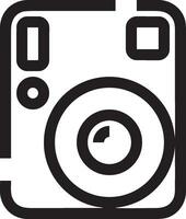 camera photography icon symbol image vector. Illustration of multimedia photographic lens graphic design image vector