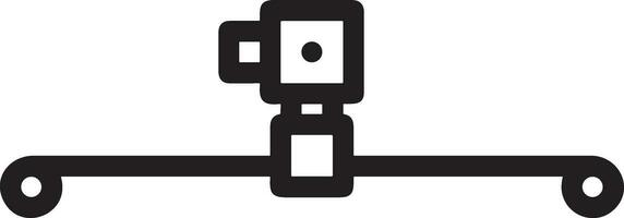 camera photography icon symbol image vector. Illustration of multimedia photographic lens grapich design image vector