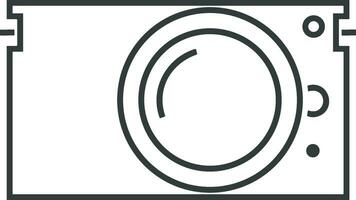 camera photography icon symbol image vector. Illustration of multimedia photographic lens graphic design image vector