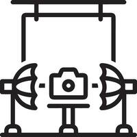 camera photography icon symbol image vector. Illustration of multimedia photographic lens grapich design image vector