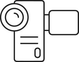 camera photography icon symbol image vector. Illustration of multimedia photographic lens grapich design image vector