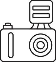 camera photography icon symbol image vector. Illustration of multimedia photographic lens grapich design image vector