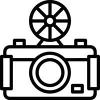 camera photography icon symbol image vector. Illustration of multimedia photographic lens grapich design image vector