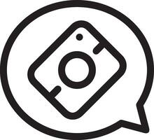 camera photography icon symbol image vector. Illustration of multimedia photographic lens grapich design image vector