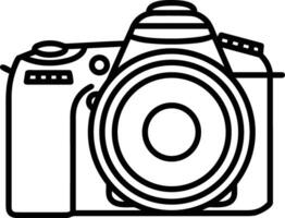 camera photography icon symbol image vector. Illustration of multimedia photographic lens grapich design image vector