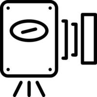 camera photography icon symbol image vector. Illustration of multimedia photographic lens grapich design image vector