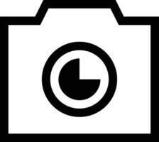 camera photography icon symbol image vector. Illustration of multimedia photographic lens grapich design image vector